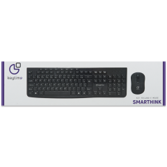 COMBO KEYTIME TECLADO + MOUSE SMATHINK PRETO KYT00014