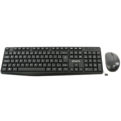 COMBO KEYTIME TECLADO + MOUSE EXECUTIVO PRETO KYT00013