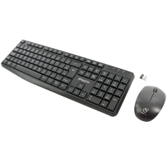 COMBO KEYTIME TECLADO + MOUSE EXECUTIVO PRETO KYT00013