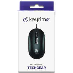 MOUSE KEYTIME TECHGEAR PRETO KYT00004