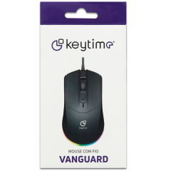 MOUSE KEYTIME VANGUARD PRETO KYT00005
