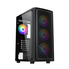 GABINETE KALKAN JOTURN PRETO COM 4 FANS KLK00038