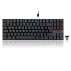 TECLADO MECANICO APS PRO RGB PRETO SWITCH MARROM K607P-KBS (PT-BROWN)