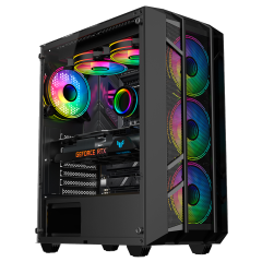 GABINETE KALKAN ALFERN PRETO SEM FAN KLK00034