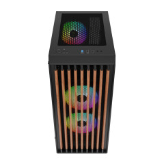 GABINETE GAMER GAMDIAS AURA GC4 ARGB PRETO