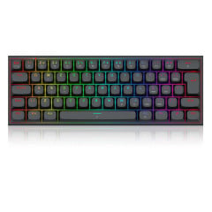 TECLADO MAGNÉTICO GAMER FIDD 8K HZ SWITCH PINK K683-RGB PT