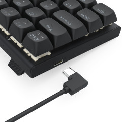 TECLADO MAGNÉTICO GAMER FIDD 8K HZ SWITCH PINK K683-RGB PT
