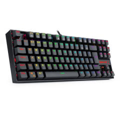 TECLADO MAGNÉTICO GAMER KUMARA PRO RGB PRETO SWITCH MARROM K552RGB-PRO (PT-BROWN) V2