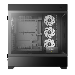 GABINETE GAMER GAMDIAS ATLAS P1 PRETO COM 4 FAN