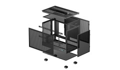GABINETE GAMER DEEPCOOL CH160 MESH PRETO R-CH160-BKNM10-G-1