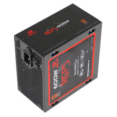 FONTE GAMER RGPS-600 WATTS 80 PLUS BRONZE PRETO SEM CABO DE FORÇA GC-PS024