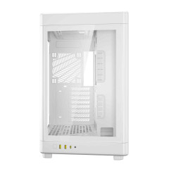 GABINETE GAMER GAMDIAS NESO P1 WW BRANCO E BRANCO SEM FAN