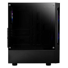 GABINETE GAMER TALOS E3 PRETO COM 3 FAN