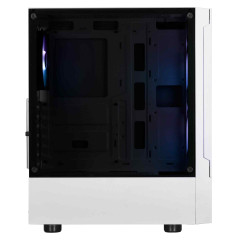 GABINETE GAMER TALOS E3 MESH BRANCO COM 3 FAN