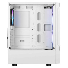 GABINETE GAMER TALOS E3 MESH BRANCO COM 3 FAN