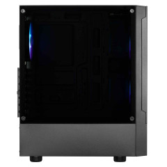 GABINETE GAMER TALOS E3 MESH PRETO COM 3 FAN