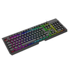 TECLADO MEMBRANA GAMER NOVA PRETO RGB T-TGK110 PT ABNT-2