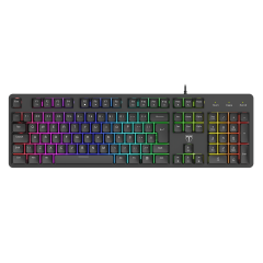 TECLADO MEMBRANA GAMER ECHO PRETO RGB T-TGK109 ABNT2