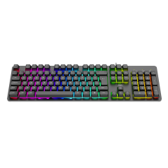 TECLADO MEMBRANA GAMER ECHO PRETO RGB T-TGK109 ABNT2