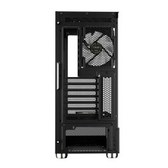 GABINETE GAMER GAMDIAS ATLAS E1 PRETO COM 3 FAN