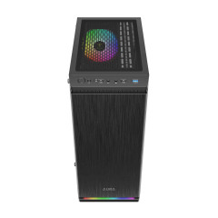 GABINETE GAMER GAMDIAS AURA GC8 ARGB PREO COM 1 FAN