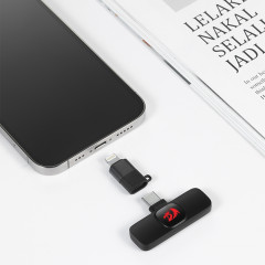 MICROFONE DE LAPELA SEM FIO REDRAGON ATHAN PRETO GM93
