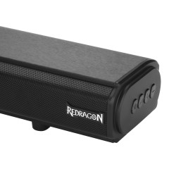 CAIXA DE SOM GAMER REDRAGON MULTI SOUNDBAR JANNA PRETO