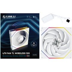 FAN GAMER UNI FAN TL WIRELESS 120 ARGB BRANCO 12TL1W1W WHITE
