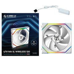 FAN GAMER UNI FAN SL WIRELESS 120 ARGB BRANCO 12SL1W1W WHITE