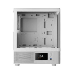 GABINETE GAMER GAMDIAS ATLAS E2 CG WH BRANCO COM 3 FAN