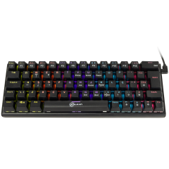 TECLADO MECANICO GAMER KALKAN LOKI 60% PRETO KLK00015
