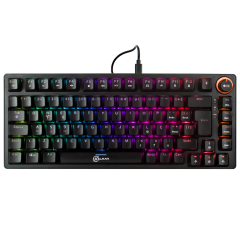 TECLADO MECANICO GAMER KALKAN BLAZEPRO GASKET 75% PRETO KLK00016