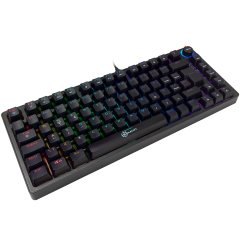 TECLADO MECANICO GAMER KALKAN BLAZEPRO GASKET 75% PRETO KLK00016