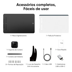 MESA DIGITALIZADORA DECO 01 V3 PRETO DECO01V3