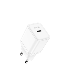 CARREGADOR CUDY 20W CH20 USB-C BRANCO CH20_EU V1.0