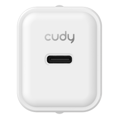 CARREGADOR CUDY 20W CH20 USB-C BRANCO CH20_EU V1.0