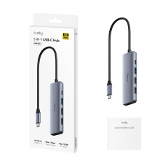HUB 5-IN-1 USB-C 3.0 HUB CUDY UH405 V1.0