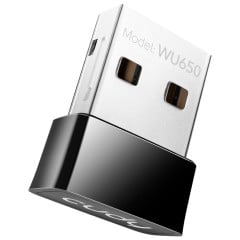 ADAPTADOR WIRELLESS DUAL BAND USB CUDY AC 650 MODELO WU650