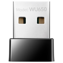 ADAPTADOR WIRELLESS DUAL BAND USB CUDY AC 650 MODELO WU650