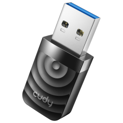 ADAPTADOR WIRELLESS DUAL BAND USB CUDY AC 1300 MODELO WU1300S