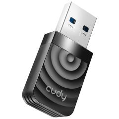 ADAPTADOR WIRELLESS DUAL BAND USB CUDY AC 1300 MODELO WU1300S