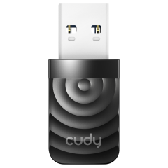 ADAPTADOR WIRELLESS DUAL BAND USB CUDY AC 1300 MODELO WU1300S