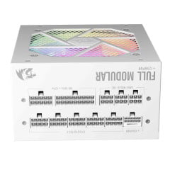 FONTE GAMER 850 WATTS RGB 80 PLUS GOLD BRANCO GC-PS007W-1 V2