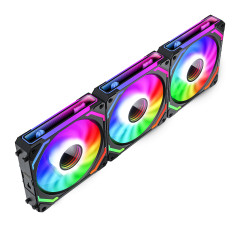 KIT 3 ARGB FAN REDRAGON 120MM GC-F012