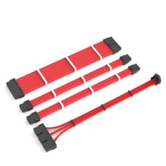 EXTENSOR DE CABO 4 IN 1 REDRAGON COLORFUL MOD VERMELHO RD-GCP07
