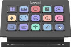 MESA CONTROLADORA STREAM DECK REDRAGON  STREAM CRAFT PRETO SS-550