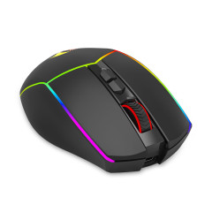 MOUSE GAMER REDRAGON AXE PRO PRETO S/F M814RGB-PRO