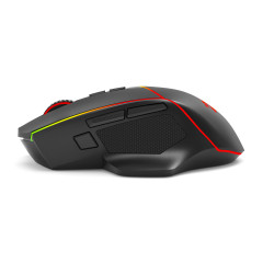 MOUSE GAMER REDRAGON AXE PRO PRETO S/F M814RGB-PRO