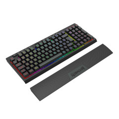 TECLADO MEMBRANA GAMER SHIVA PRO 98 RGB PRETO S/F - K515RGB-PRO PT