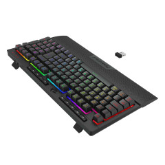 TECLADO MEMBRANA GAMER SHIVA PRO 98 RGB PRETO S/F - K515RGB-PRO PT